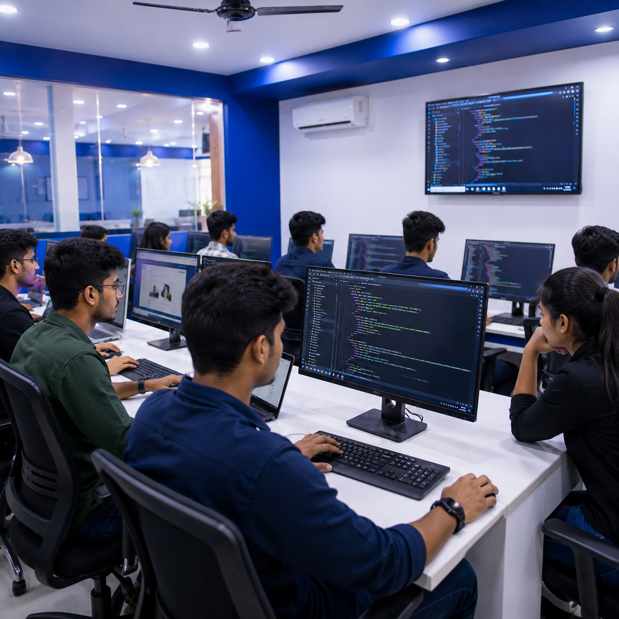 Students Practice